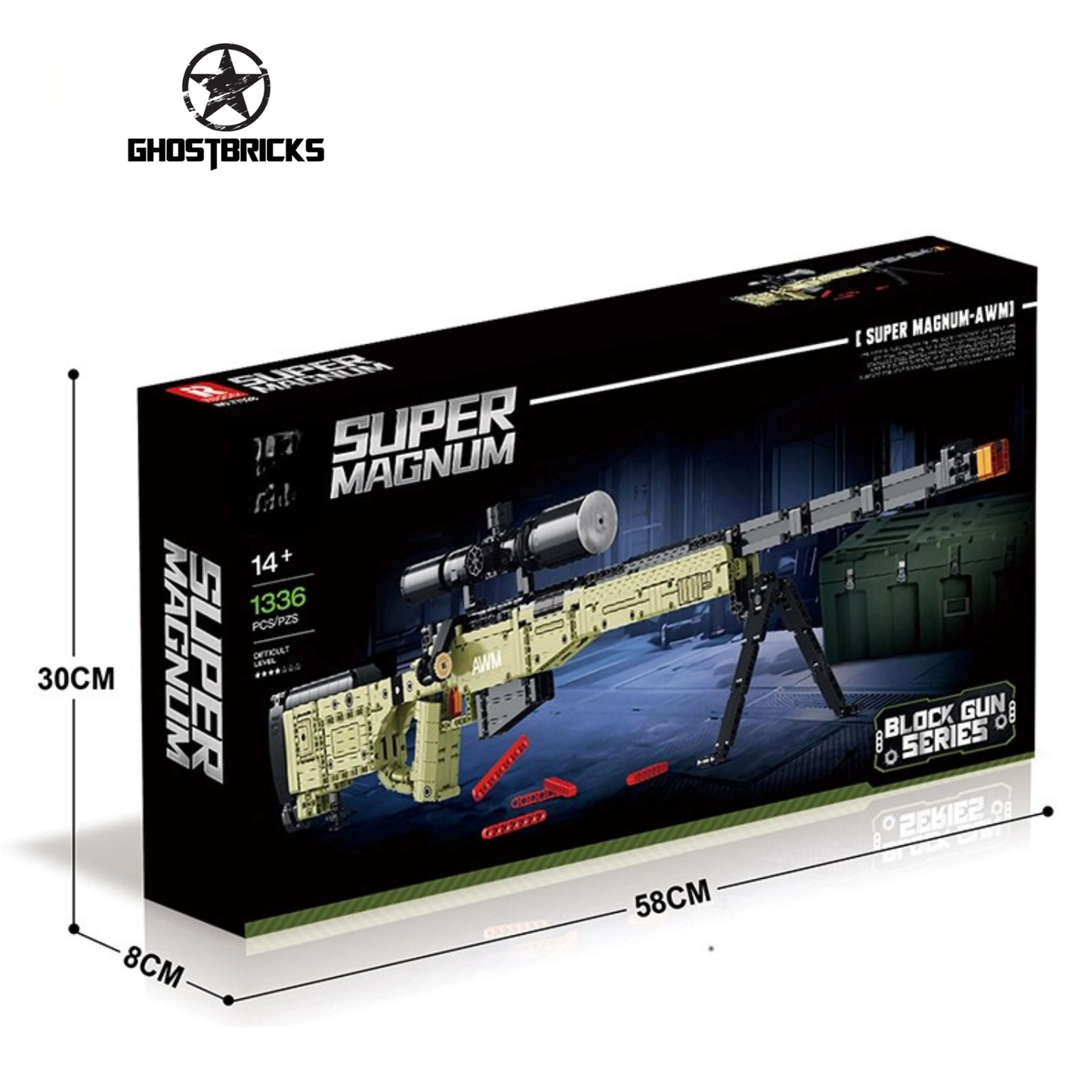 Super Magnum Awp - 1336 Teile