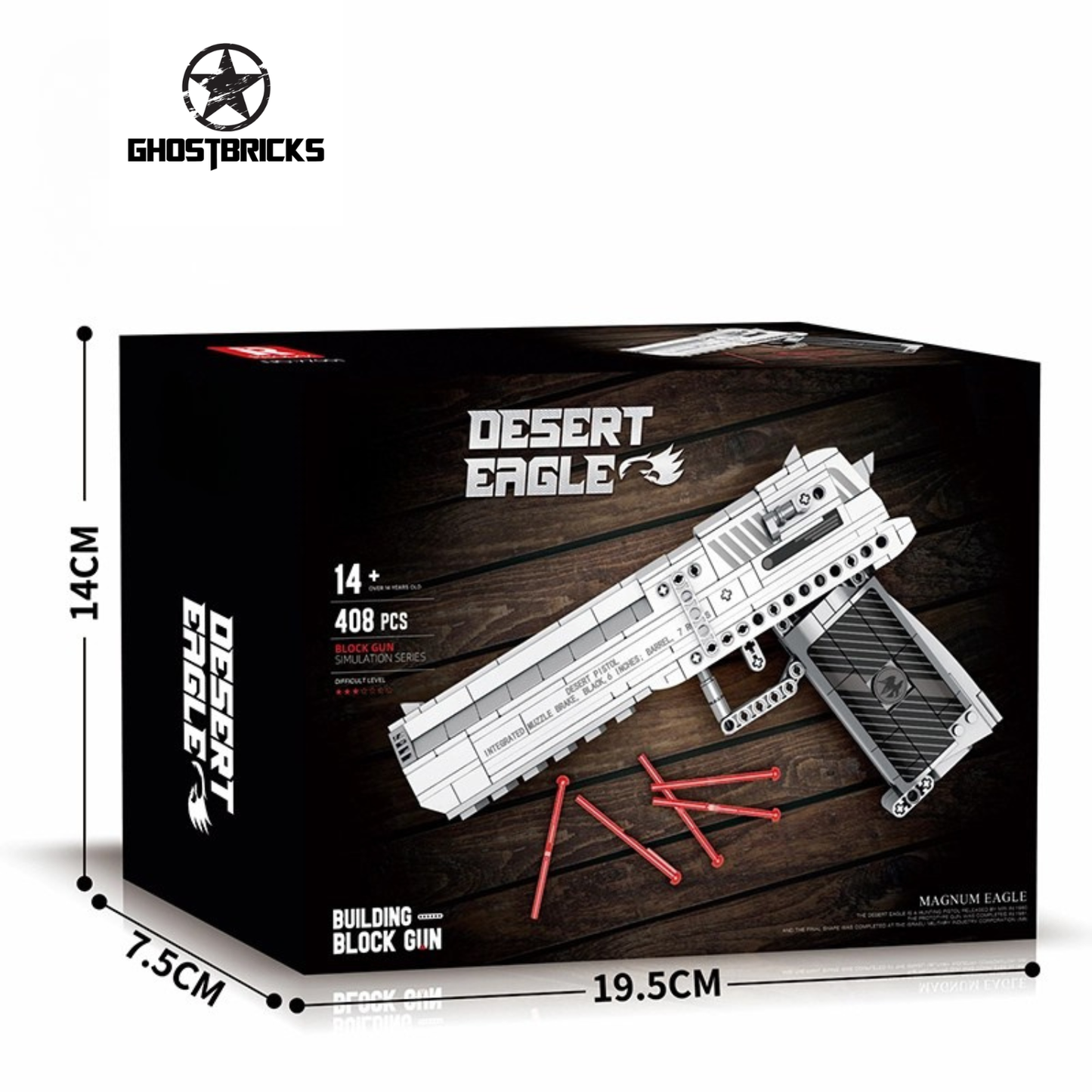 Desert Eagle - 408 Teile